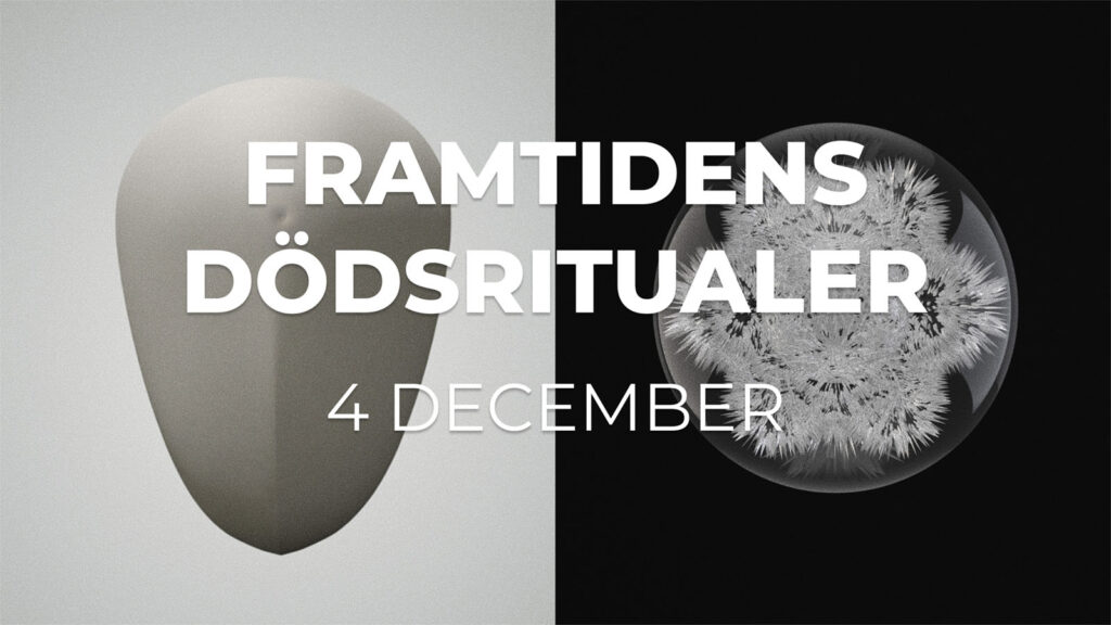 splitbild på en glaskula och ett verk gjord av sten.